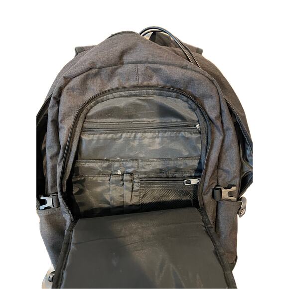 Ambor Black Computer Backpack - Picture 3 of 5